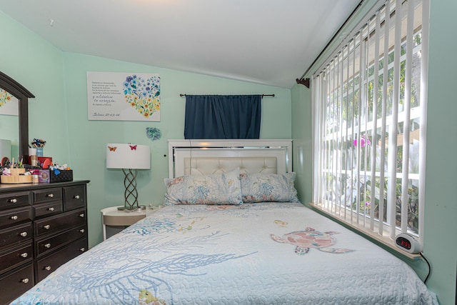 3899 Tuskegee Dr, Lake Worth, FL 33462 - bedroom with lofted ceiling