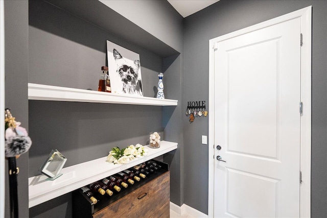 view of mudroom