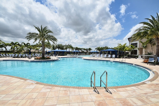 8318 Cameron Cave Dr, Boynton Beach, FL 33473 - pool featuring a patio area