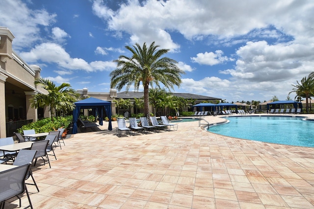 8318 Cameron Cave Dr, Boynton Beach, FL 33473 - pool featuring a patio
