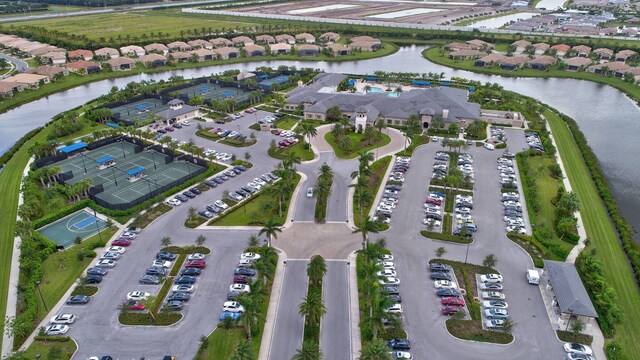 8318 Cameron Cave Dr, Boynton Beach, FL 33473 - birds eye view of property with a water view