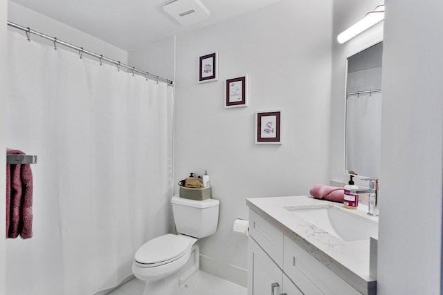 3773 NW 63rd Ct, Coconut Creek, FL 33073 - bathroom with tile patterned floors, toilet, and vanity