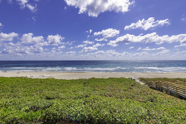 2575 S Ocean Blvd Unit 102S, Highland Beach, FL 33487 - water view with local beach