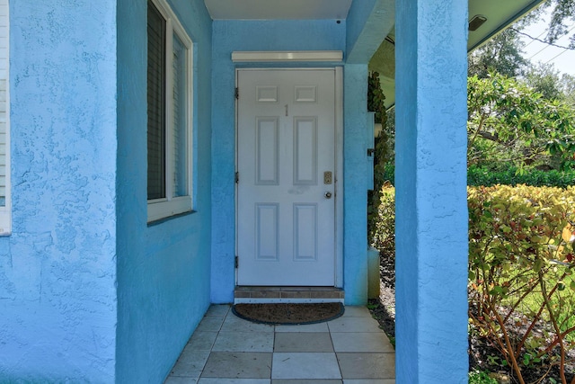 6881 Church St, Jupiter, FL 33458 - entrance to property with stucco siding