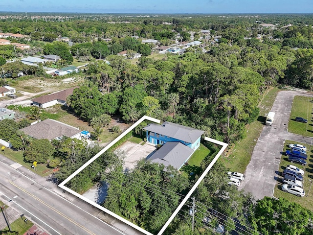 6881 Church St, Jupiter, FL 33458 - aerial view featuring a view of trees
