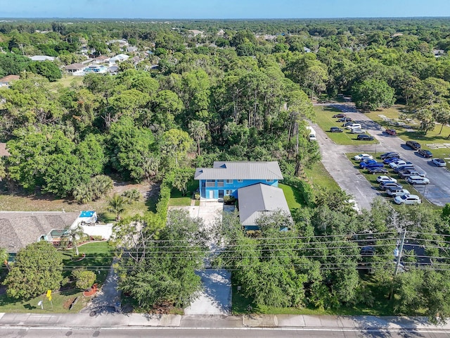 6881 Church St, Jupiter, FL 33458 - aerial view featuring a wooded view