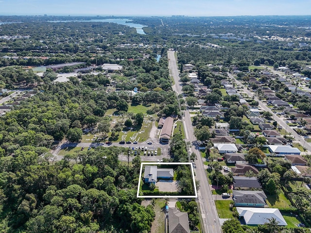 6881 Church St, Jupiter, FL 33458 - bird's eye view featuring a residential view