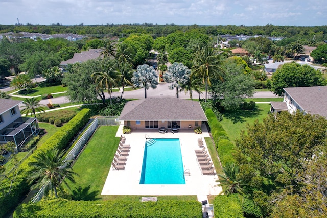 aerial view