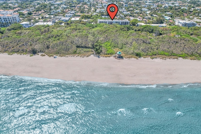 277 N Ocean Blvd Unit 1010, Boca Raton, FL 33432 - aerial overview of property's location with unending shoreline