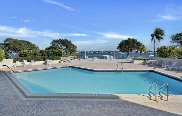 community pool featuring a patio