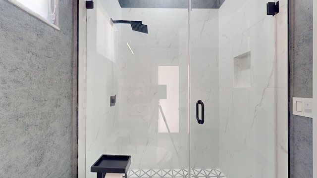 1942 NE 6th St, Deerfield Beach, FL 33441 - full bath with a marble finish shower