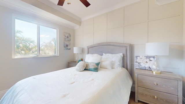 1942 NE 6th St, Deerfield Beach, FL 33441 - bedroom featuring ceiling fan