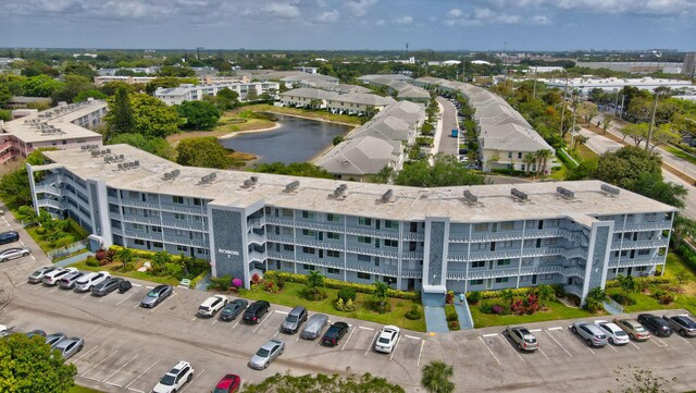 453 Richmond F 453, Deerfield Beach, FL 33442 - aerial view with a water view