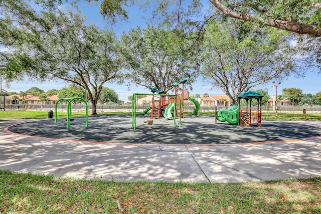 view of community playground