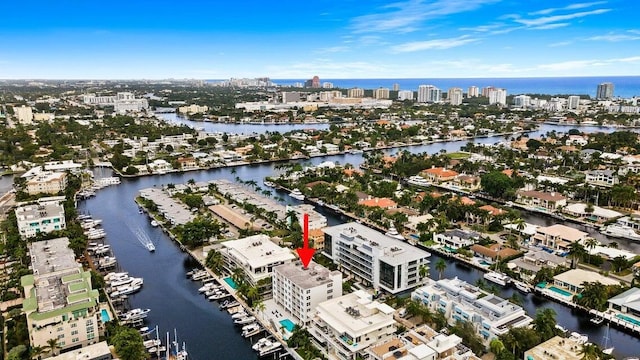 155 Isle Of Venice Dr Unit 304, Fort Lauderdale, FL 33301 - view of urban area with a large body of water