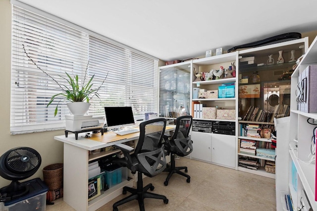 155 Isle Of Venice Dr Unit 304, Fort Lauderdale, FL 33301 - home office featuring light tile patterned floors