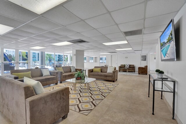 155 Isle Of Venice Dr Unit 304, Fort Lauderdale, FL 33301 - community lobby with a drop ceiling