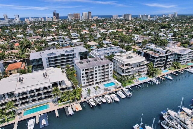 155 Isle Of Venice Dr Unit 304, Fort Lauderdale, FL 33301 - dock featuring a water view