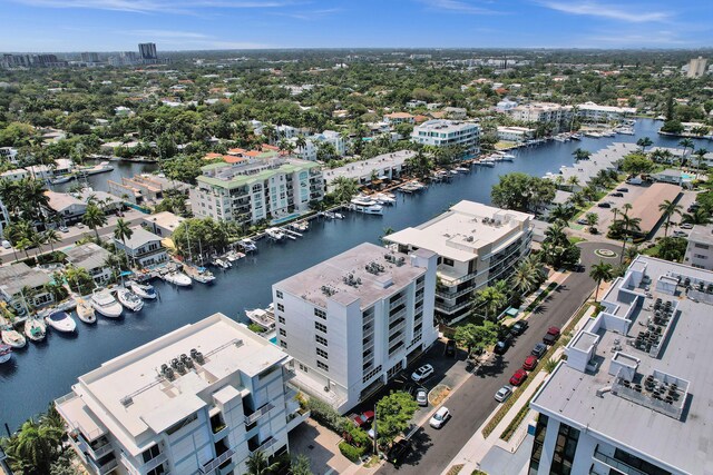 155 Isle Of Venice Dr Unit 304, Fort Lauderdale, FL 33301 - bird's eye view of a skyline view and a nearby body of water