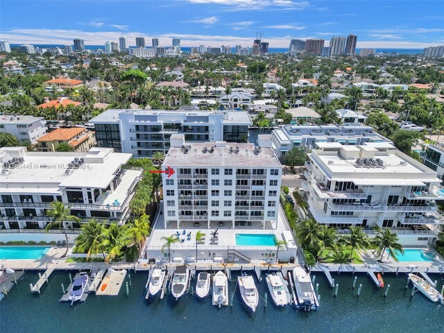 155 Isle Of Venice Dr Unit 304, Fort Lauderdale, FL 33301 - dock with a water view
