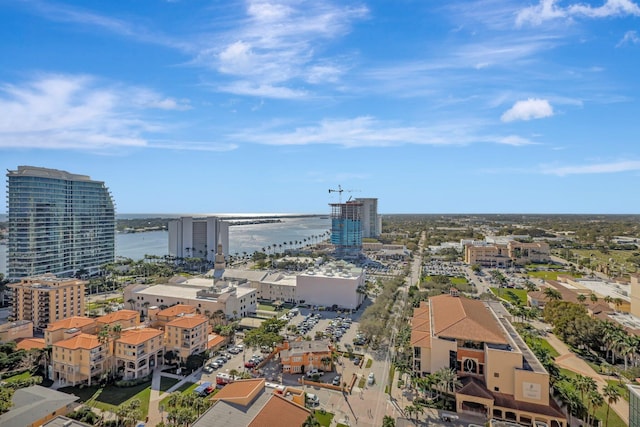 801 S Olive Ave Unit 127, West Palm Beach, FL 33401 - bird's eye view featuring a view of city and a water view