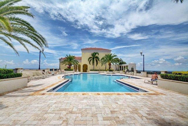 801 S Olive Ave Unit 127, West Palm Beach, FL 33401 - pool featuring a patio area