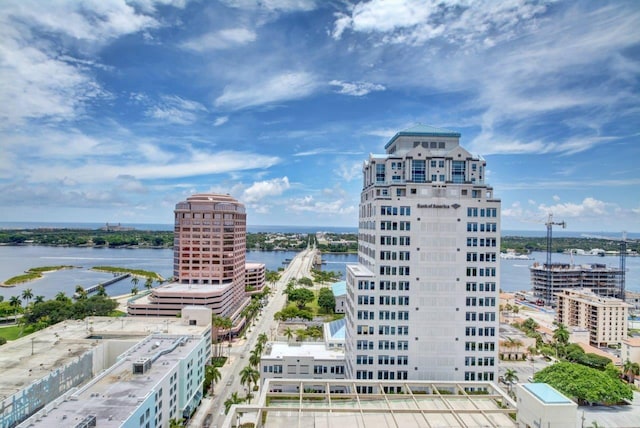 801 S Olive Ave Unit 127, West Palm Beach, FL 33401 - exterior space featuring a water view