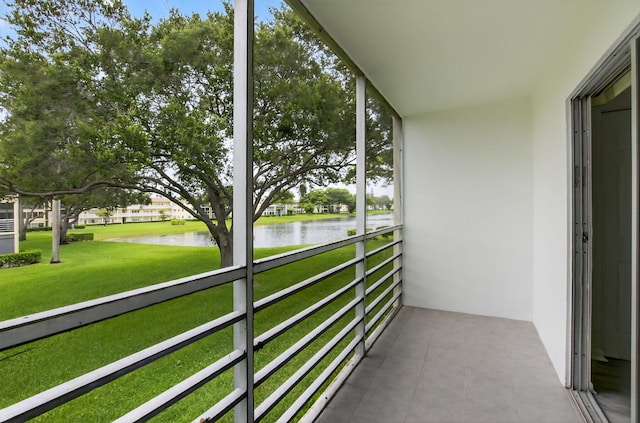 63 Dorset Unit B, Boca Raton, FL 33434 - balcony with a water view