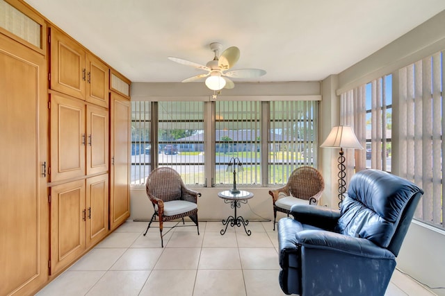 1245 High Point Pl S Unit C, Delray Beach, FL 33445 - sunroom featuring tile patterned floors and plenty of natural light