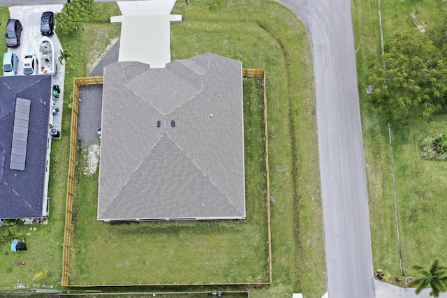 drone / aerial view