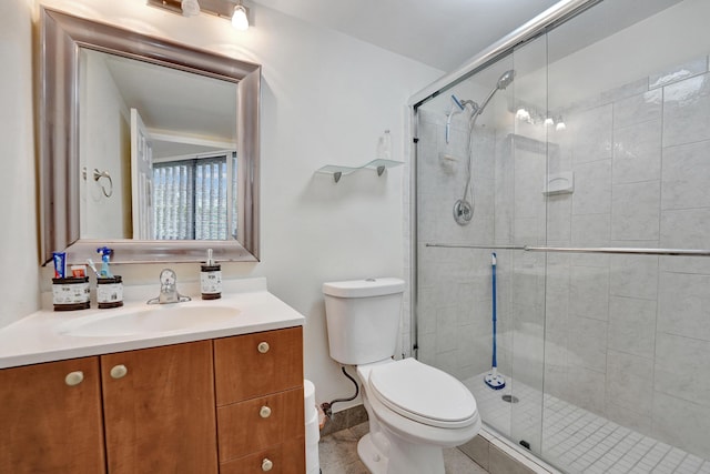 9441 W Mcnab Rd Unit 111, Tamarac, FL 33321 - full bath featuring a shower stall, toilet, and vanity