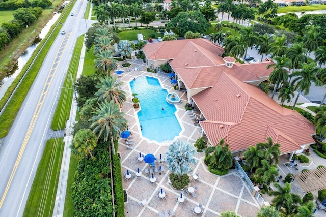 aerial view