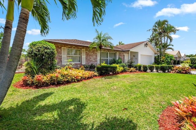 1330 SW 27th Pl, Boynton Beach, FL 33426 - single story home featuring a garage and a front lawn
