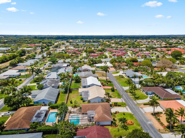 1330 SW 27th Pl, Boynton Beach, FL 33426 - birds eye view of property with a residential view
