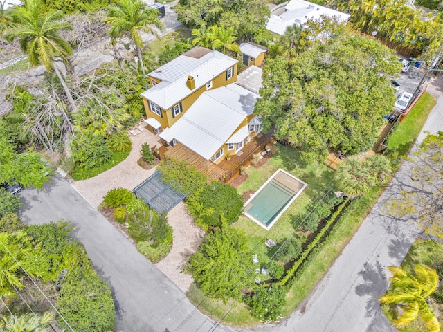drone / aerial view