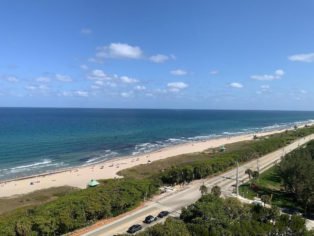 4001 N Ocean Blvd Unit 1602, Boca Raton, FL 33431 - water view with nearby beach