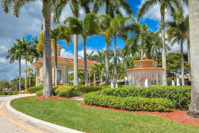 7130 Catania Dr, Boynton Beach, FL 33472 - community sign featuring a lawn