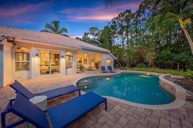 15415 Alexander Run, Jupiter, FL 33478 - swimming pool featuring a patio area
