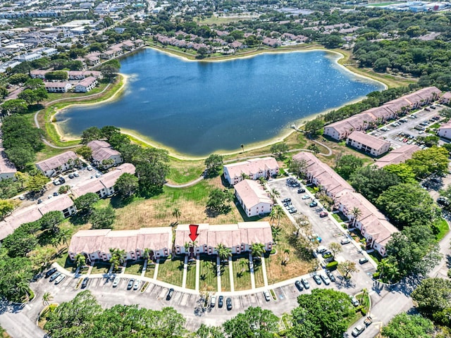 3050 Norwood Pl Unit N208, Boca Raton, FL 33431 - bird's eye view with a water view