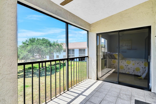 3050 Norwood Pl Unit N208, Boca Raton, FL 33431 - sunroom / solarium with a ceiling fan