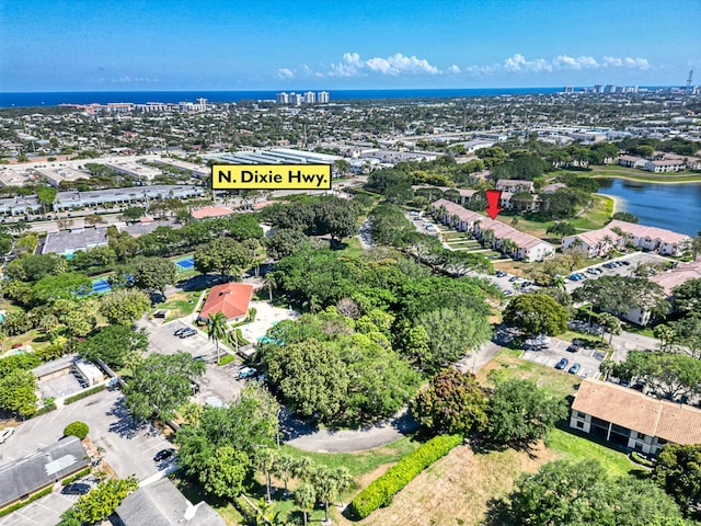 3050 Norwood Pl Unit N208, Boca Raton, FL 33431 - aerial view with a water view