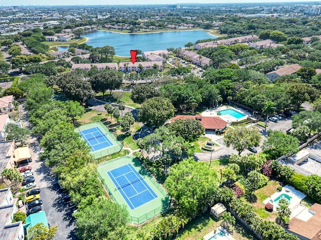 3050 Norwood Pl Unit N208, Boca Raton, FL 33431 - bird's eye view featuring a water view