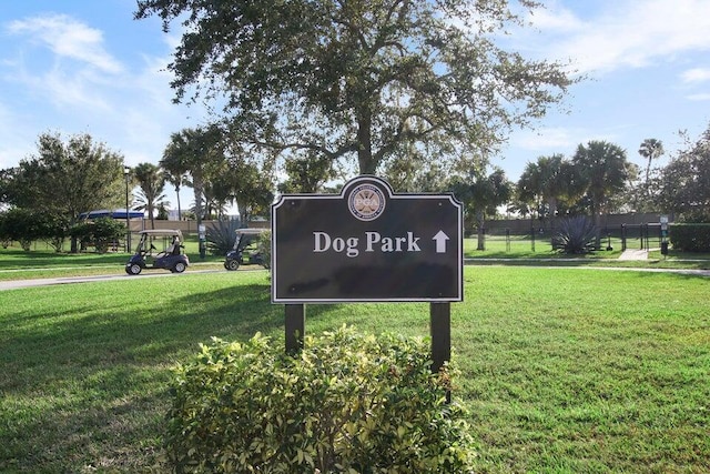 16988 SW Ambrose Way, Port Saint Lucie, FL 34986 - community sign with a lawn and fence