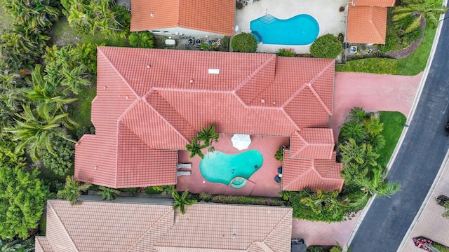 drone / aerial view