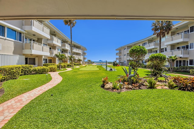 1199 Hillsboro Mile Unit 119, Hillsboro Beach, FL 33062 - view of community featuring a lawn