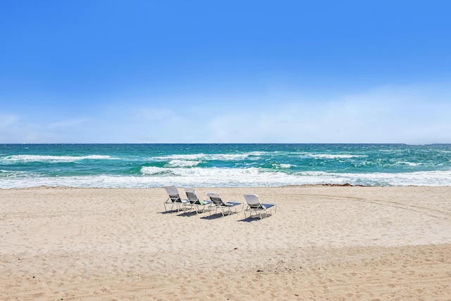 1199 Hillsboro Mile Unit 119, Hillsboro Beach, FL 33062 - water view featuring a view of the beach