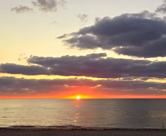 1199 Hillsboro Mile Unit 119, Hillsboro Beach, FL 33062 - water view with a beach view