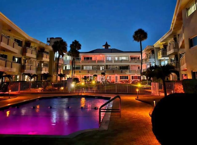 1199 Hillsboro Mile Unit 119, Hillsboro Beach, FL 33062 - pool with fence
