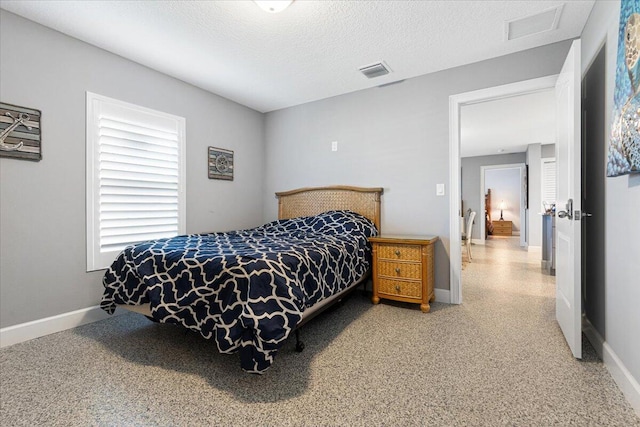 1200 Hartman Rd, Fort Pierce, FL 34947 - bedroom with baseboards and a textured ceiling