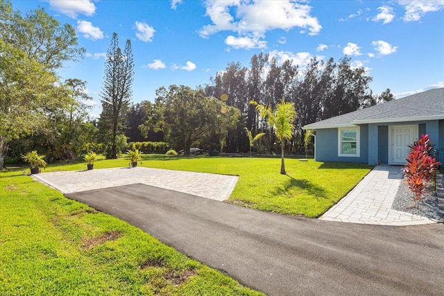 1200 Hartman Rd, Fort Pierce, FL 34947 - view of green lawn featuring view of wooded area
